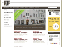 Tablet Screenshot of ff-pipes.com